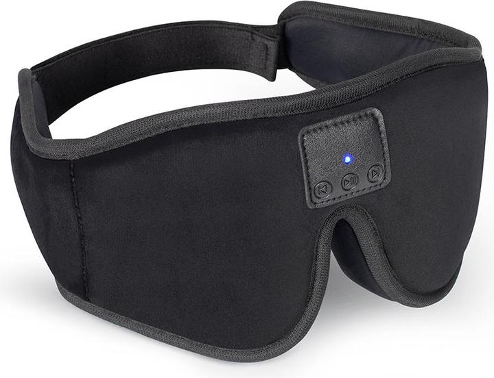Livoo Masque de sommeil écouteurs compatible Bluetooth (8 h, Sans fil)