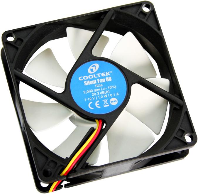 Immagine prodotto Cooltek Ventilatore silenzioso 80 - 2.000 rpm (80 mm, 1 x)