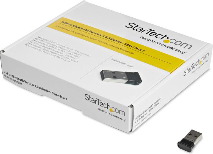 Actual product image StarTech USB BLUETOOTH 4.0 DONGLE 50M (Transmitter & Receiver)