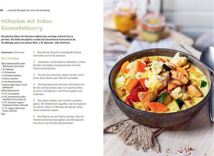 Immagine prodotto Gemüse und Salat fermentieren. Die besten Rezepte für milchsauer Eingelegtes (Tedesco, Joanna tuttofare, 2023)