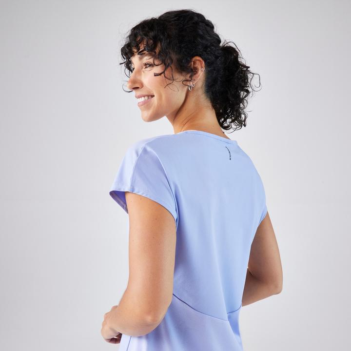 Actual product image Artengo Damen Tennis T-Shirt - TTS Dry F Rundhals lila (M)