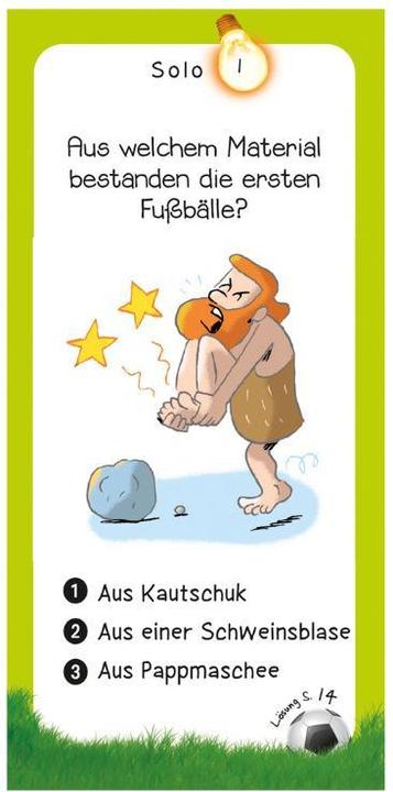 Actual product image The Junior Football Quiz (German)