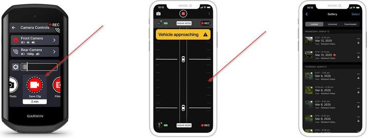 Produktbild Garmin Varia Vue (600 lm)
