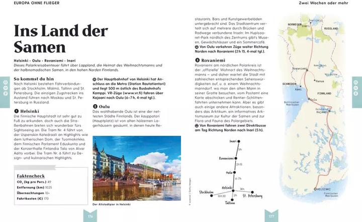 Produktbild Europa ohne Flieger (Low Carbon Europe) (Deutsch, Lonely Planet)