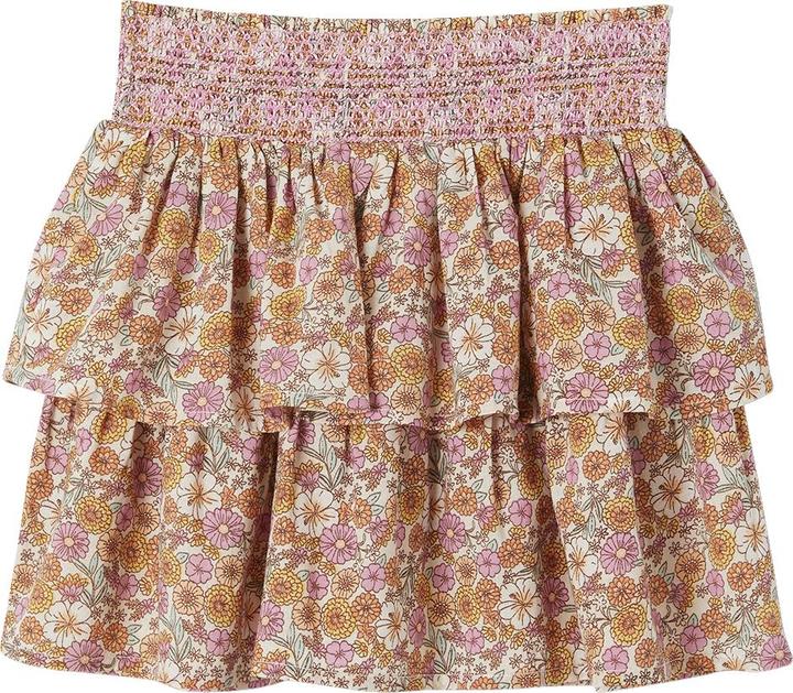 Actual product image Vertbaudet Smocked girls' flounce skirt (86)