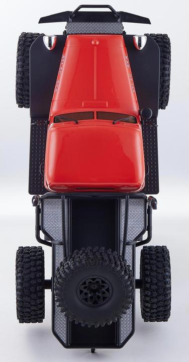 Immagine prodotto RocHobby Scala Crawler Atlas Mud Master 4WD Rosso, ARTR, 1:10 (RTR pronto all'uso)