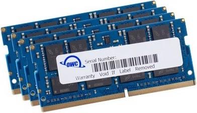 Produktbild OWC 128.0GB (4x 32GB) 2666MHz DDR4 PC4-21300 SO-DIMM 260 Pin Memory Upg. Kit (4 x 32GB, 2666 MHz, DDR4-RAM, SO-DIMM)