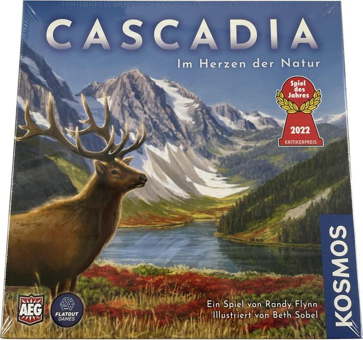 Actual product image Kosmos Familienspiel Cascadia – Im Herzen der Natur (German)