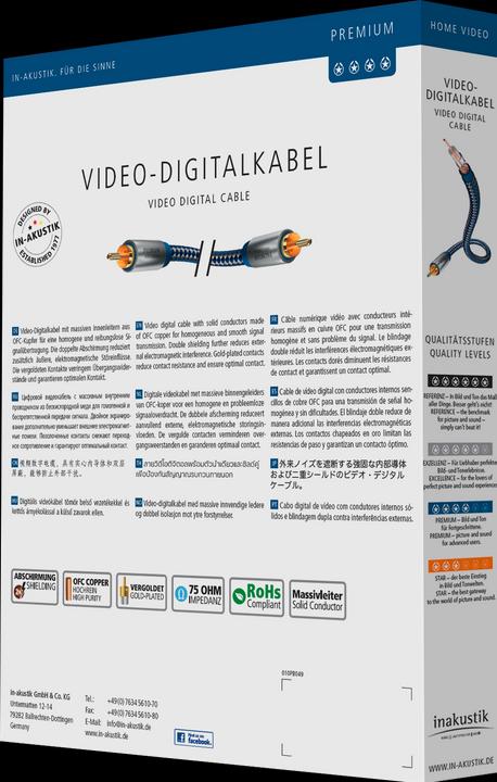 Produktbild Inakustik Cinch — Cinch (3 m, Cinch)