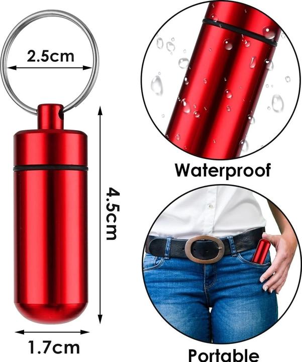 Image du produit ASMI Great Boîte à pilules avec porte-clés