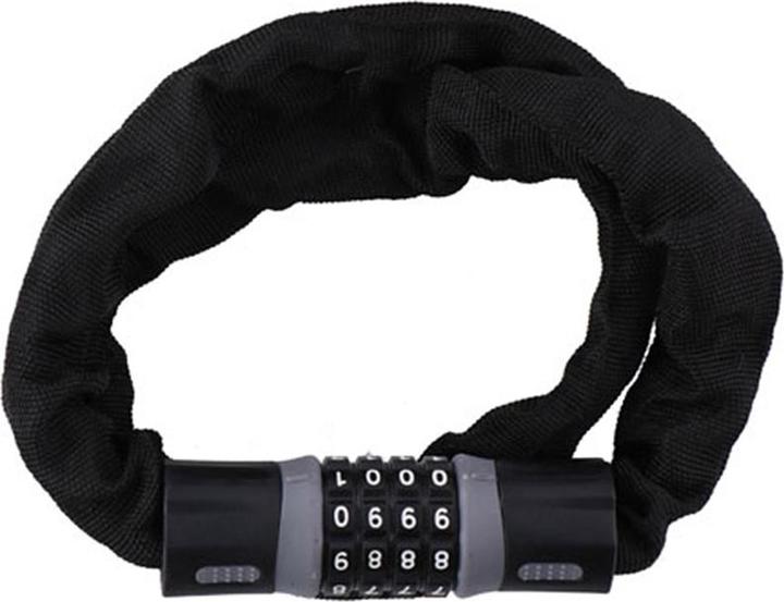 Produktbild Dunlop - Ketten- und Kombinationsfahrradschloss (Schwarz) (10 cm)