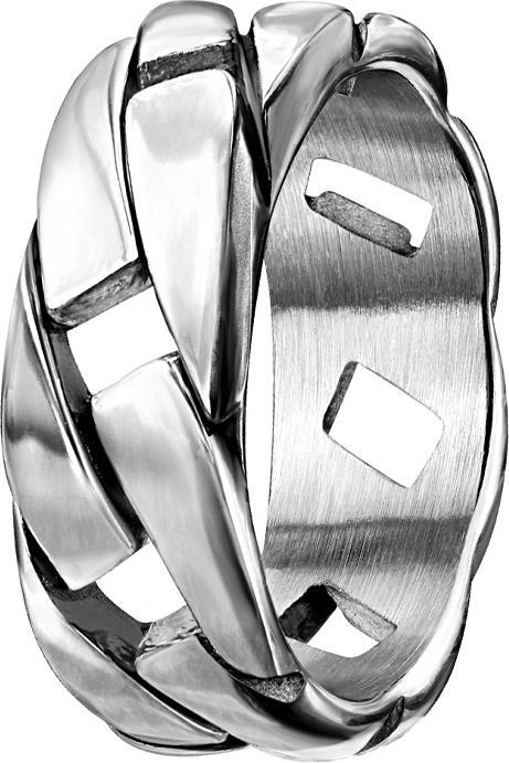 Image du produit Star Piercing Bague argent chaîne (Acier chirurgical 316L, sans laiton)