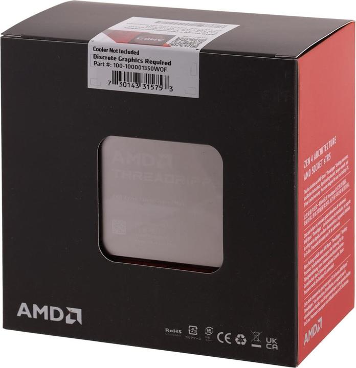 Image du produit AMD Ryzen Threadripper 7980X (sTR5, 3.20 GHz, 64 -Core)