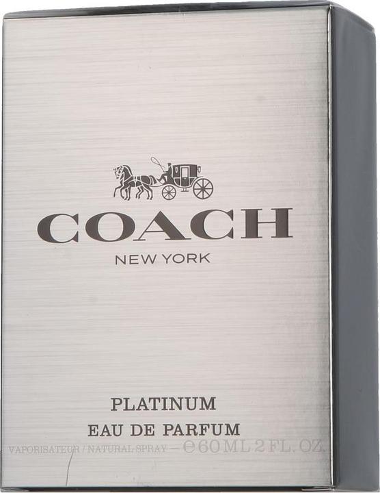 Actual product image Coach Men Platinum (Eau de parfum, 60 ml)