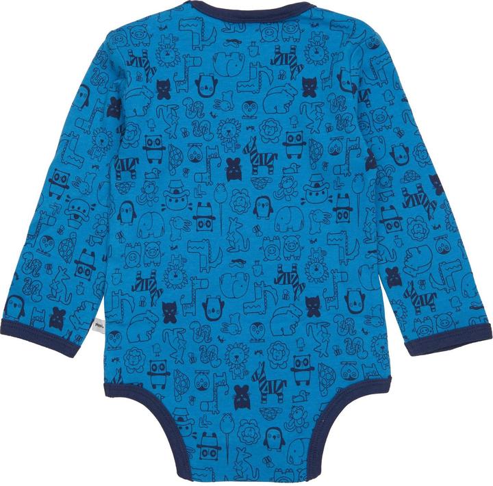 Immagine prodotto Pippi Body a manica lunga Set di 4 pezzi blu Gr. 86 (86)
