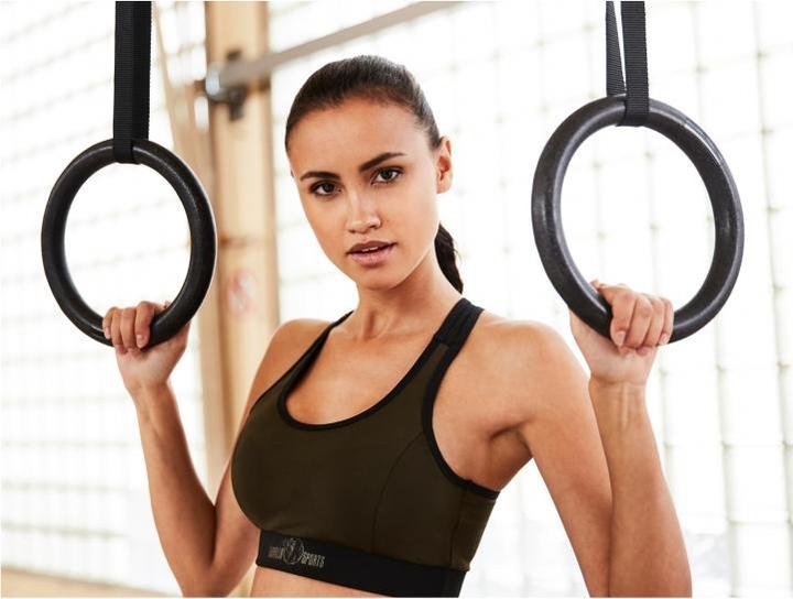 Actual product image Gorilla Sports Gymnastics rings