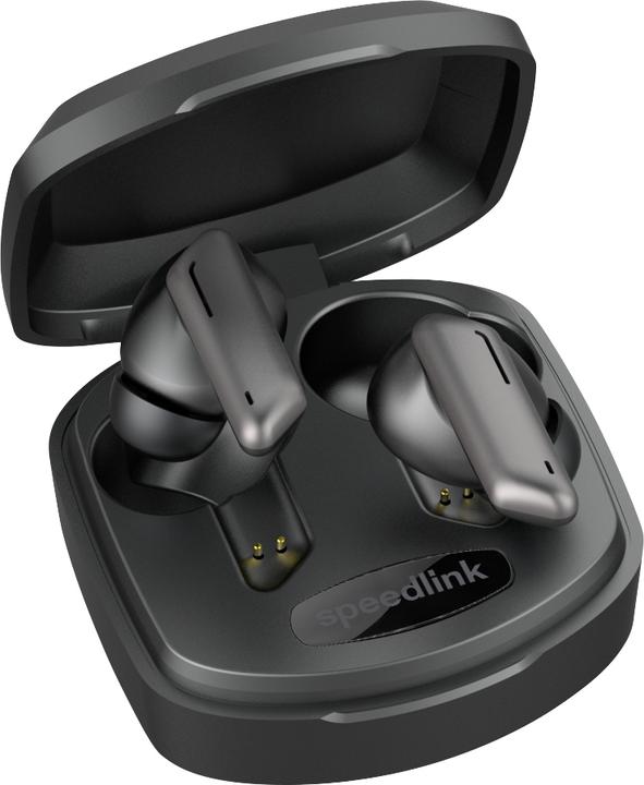 Image du produit Speedlink Écouteurs intra-auriculaires VIVAS True Wireless, gris Écouteurs intra-auriculaires, noir (12 h, Sans fil)