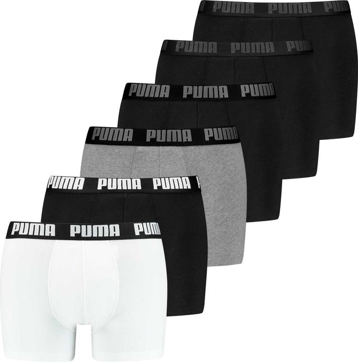 Puma Boxershort Casual Figurbetont BASIC BOXER 6P ECOM