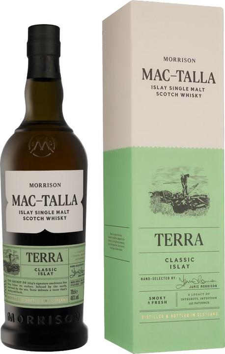 Morrison Mac-Talla TERRA Classic Islay Single Malt Scotch Whisky 46% Vol. 0,7l in Geschenkbox (Scotch Whisky, Single Malt)