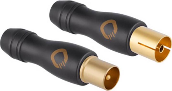 Oehlbach Antennen Adapter Transmission Shift IEC Stecker männlich/weiblich (Antennenkabel)