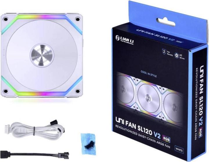 Image du produit Lian-Li Uni Fan SL120 V2 ARGB (120 mm, 1 x)