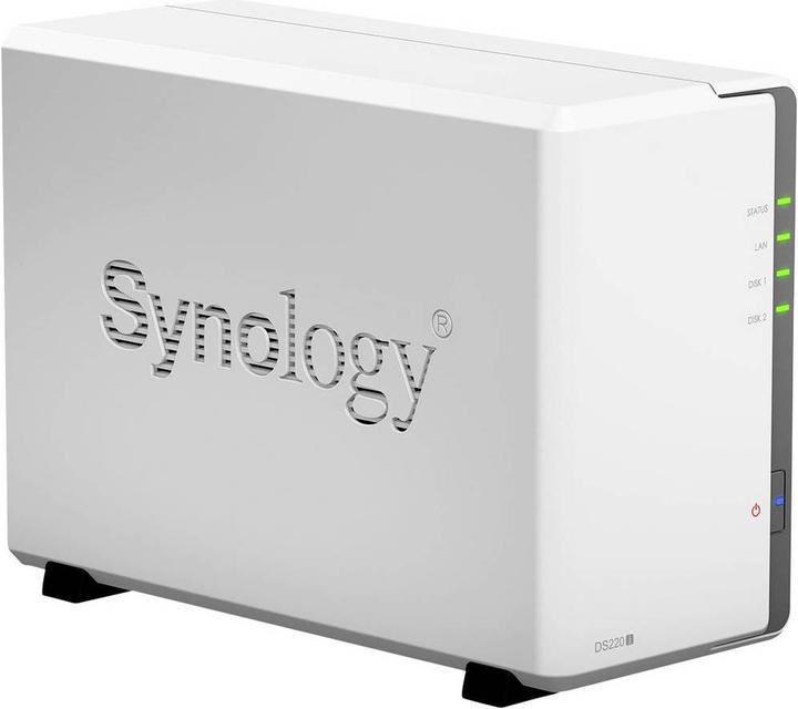 Produktbild Synology NAS Server DiskStation DS220j 12TB (2x6TB) Recertified