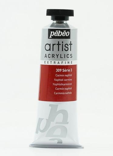 Productafbeelding Pebeo Artist Acrylics Extra Fijne Acrylverf (Naftal Crimson, 37 ml)