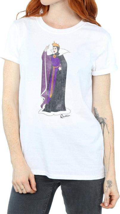 Actual product image Snow White Womens/Ladies Evil Queen Cotton Boyfriend T-Shirt (3XL)