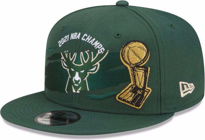 Immagine prodotto New Era 9Fifty Champsions 2021 Milwaukee Bucks (Taglia unica)