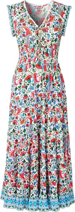 Actual product image Joe Browns Beaded Floral Button Maxi Dress (38)