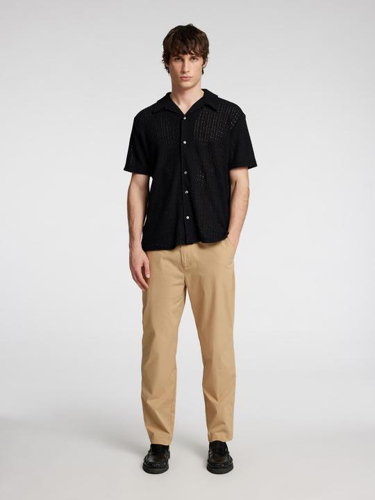 Immagine prodotto Selected Homme Jacquard Strick Kurzarmhemd (L)