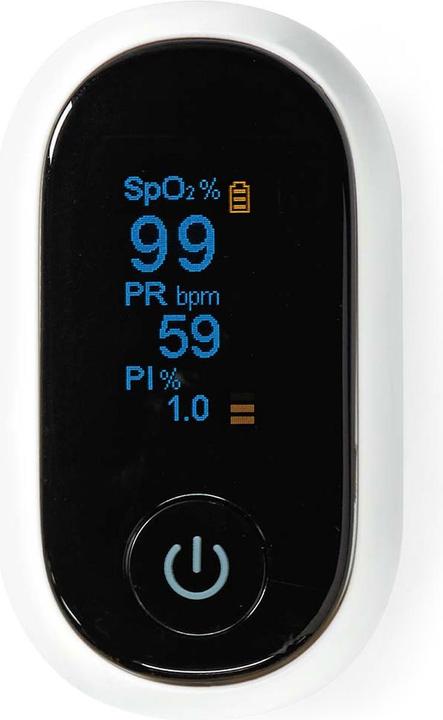 Produktbild Nedis SmartLife Pulsoximeter | Bluetooth | OLED-Anzeige | Akustischer Alarm / Anti-Bewegungsstörunge