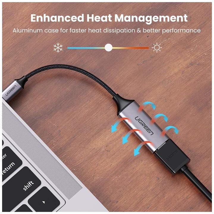 Immagine prodotto Ugreen Adattatore da USB-C a HDMI (USB-C, HDMI, 10 cm)