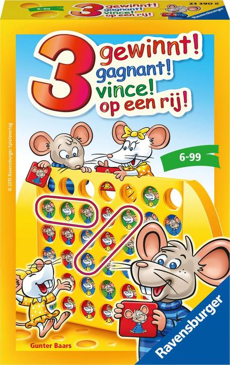 Produktbild Ravensburger 3 gewinnt! (Deutsch)