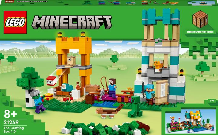 Produktbild LEGO Die Crafting-Box 4 (21249, LEGO Minecraft)