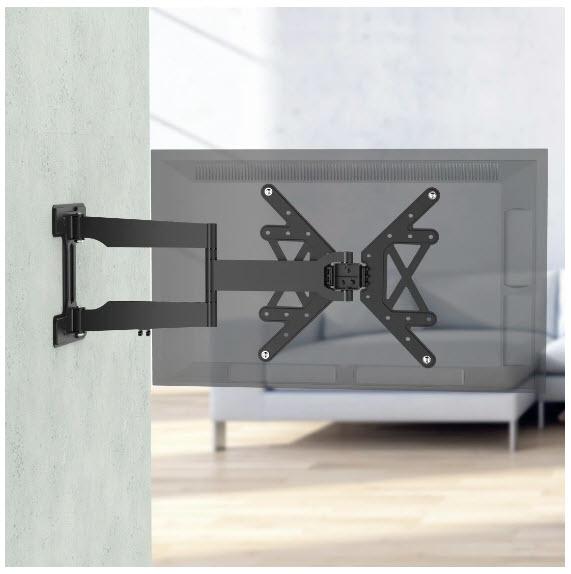Produktbild Hama TV-Wandhalterung FULLMOTION, 400x400, 165 cm (65"), extra langer Arm, slim (Wand, 65", 50 kg)