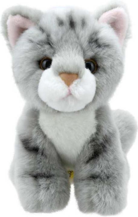Produktbild The Puppet Company Katze grau 14 cm