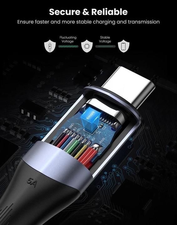 Produktbild Ugreen USB C – USB C (1 m, USB 3.2 Gen 2)