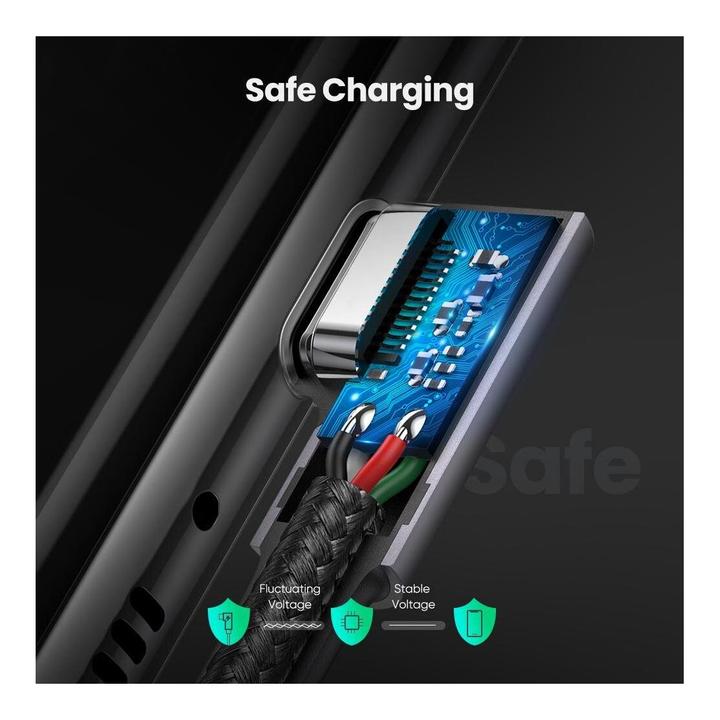 Image du produit Ugreen USB C – USB C (2 m, USB 2.0)
