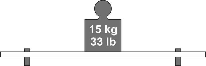 Actual product image Dolle Metal clip Cuadro adjustable 6 - 20 mm, mica, 2 pcs.