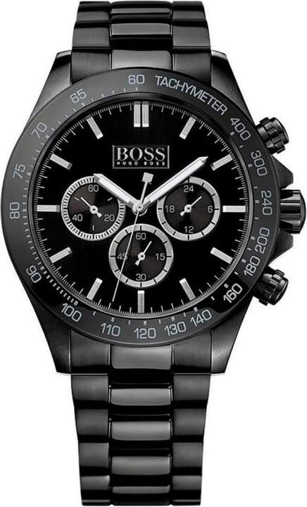 Hugo Boss Ikon 1512961 Herrenuhr + BOX (Chronograph, 44 mm)