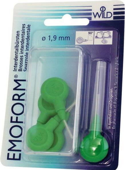 Produktbild Emoform Interdentalbürsten 1.9mm hellgrün (5 x, 1.90 mm)