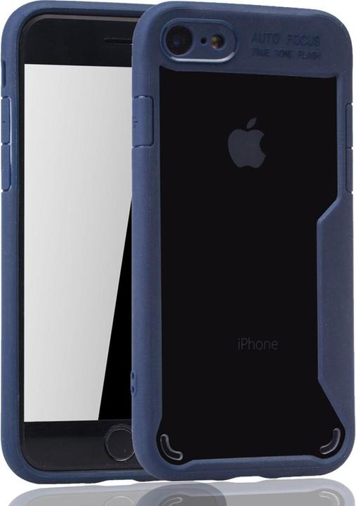 Produktbild König Design Apple iPhone SE 2020 Hülle Case Handy Cover Schutz Tasche Schutzhülle Etui Blau (Apple iPhone SE (2nd Gen))