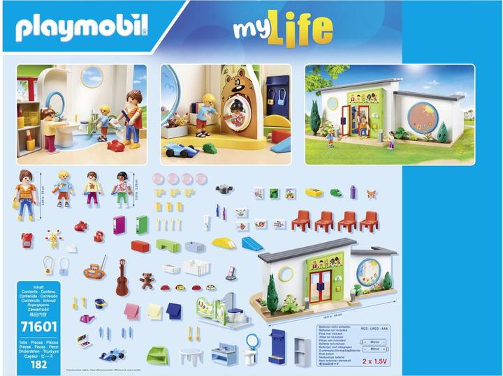 Produktbild Playmobil KiTa Regenbogen (71601, Playmobil My Life)