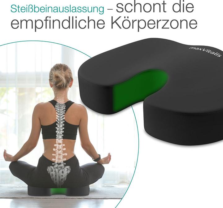 Immagine prodotto Aktivshop Sitzkissen aktiv mit Gel (45 x 35 x 7 cm)