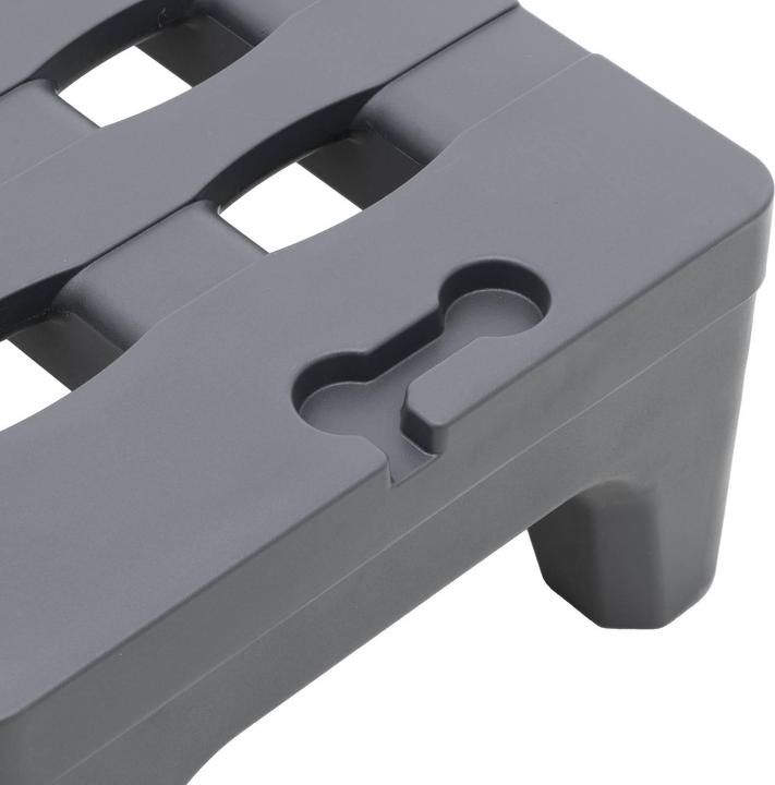 Produktbild Royal Catering Bodenregal Lageruntersatz 600 kg Kunststoff (Polyethylen) erweiterbar 75 x 55 x 30 cm