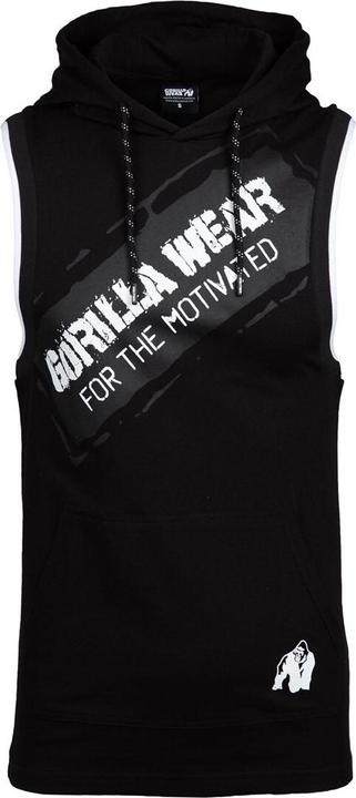 Actual product image Gorilla Wear Loretto Hooded Tank Top - Black (XL)