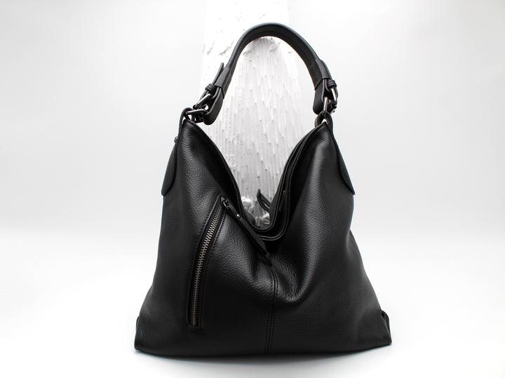 Only-Bags.Store Ledertasche, weiche Lederhandtasche, Lederhandtasche, Hobo Soft Bag