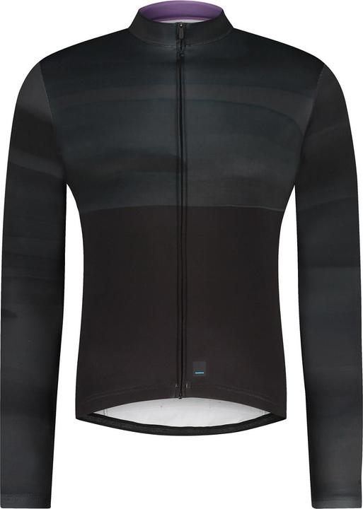 Immagine prodotto Shimano Vertex Maglia A Maniche Lunghe Stampata Nero/Gragio Linea XL (XL)