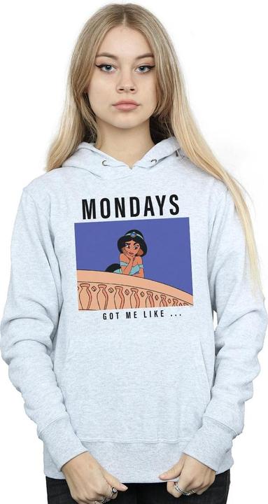 Produktbild Disney Princess Jasmine Mondays Got Me Like Kapuzenpullover (L)